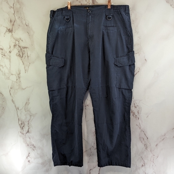 LAPG Pant Men 42 x 28 Blue Tactical Cargo Los Angeles Police Gear Twill Short - Picture 1 of 12